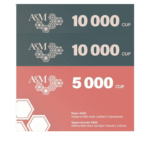 Tarjeta de regalo 2x10000 +1x5000